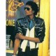 Michael Jackson Pepsi Zipper Leather Jacket