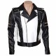 Michael Jackson Pepsi Zipper Leather Jacket