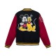 Mickey Mouse and Pluto Varsity Jacket