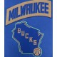 Milwaukee Bucks 2023/24 City Edition Royal Varsity Jacket