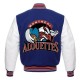 Montreal Alouettes Blue and White Varsity Jacket