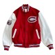 Montreal Canadiens 1993 Red and White Varsity Jacket