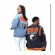 Morgan State University Unisex Navy Blue Varsity Jacket