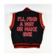 Motto 2.0 Clark Atlanta University Varsity Jacket