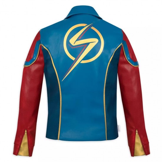 Captain Marvel Green Jacket