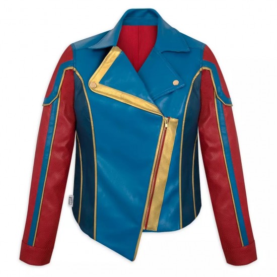 Captain Marvel Green Jacket