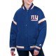 NY Giants Tournament Royal Varsity Jacket