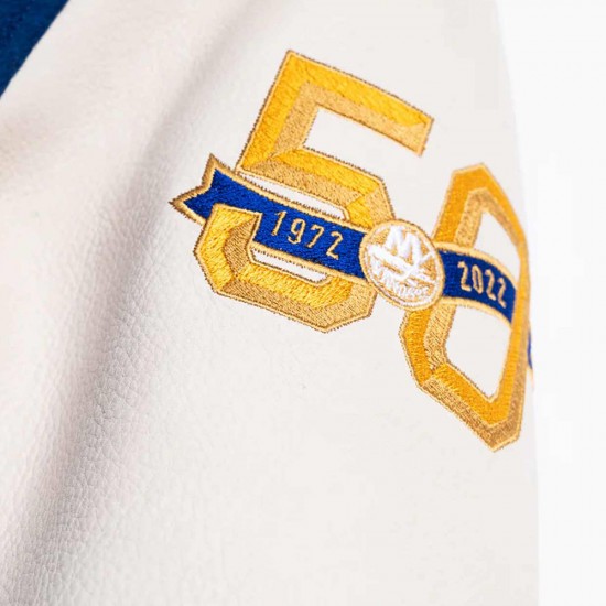 NY Islanders 50th Anniversary Varsity Jacket