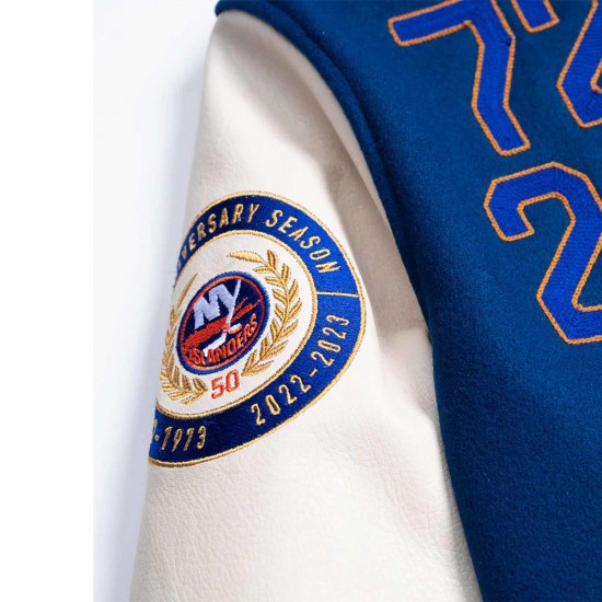 NY Islanders 50th Anniversary Varsity Jacket