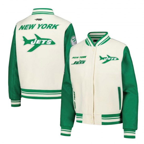 NY Jets Retro Classic Varsity Jacket