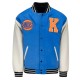 NY Knicks Leads Blue Varsity Jacket