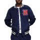 NY Knicks Navy Corduroy Varsity Jacket