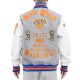 NY Knicks Old English Varsity Jacket