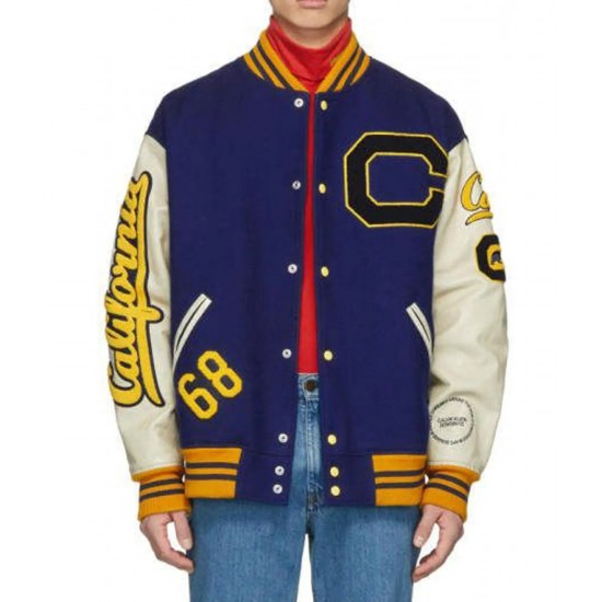 NYC California 68 Calvin Klein Varsity Jacket