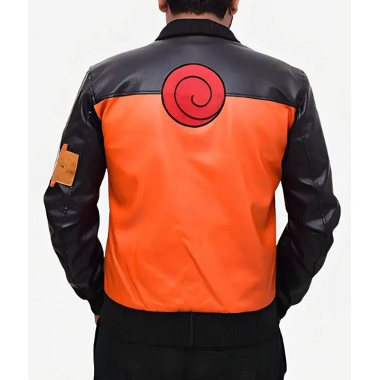 Naruto Shippuden Uzumaki Leather Jacket