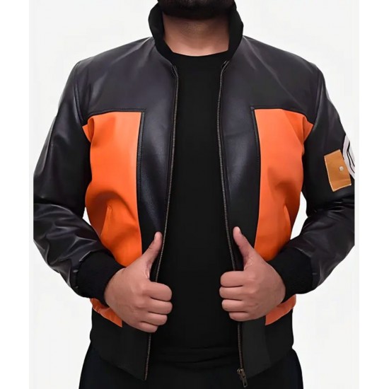 Naruto Shippuden Uzumaki Leather Jacket