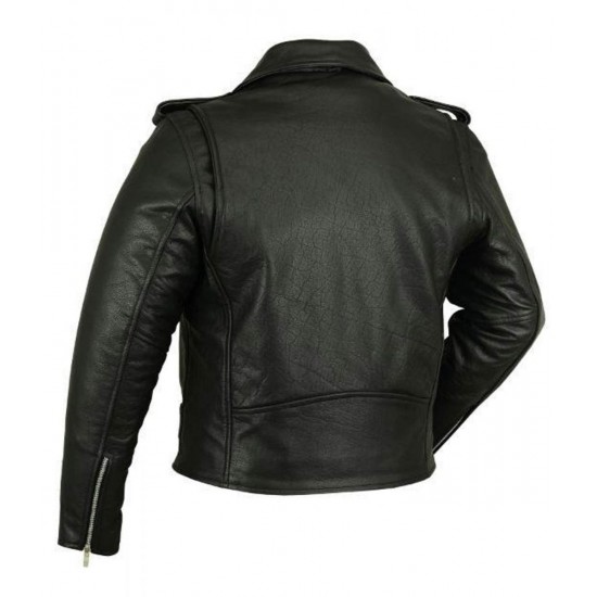 Nicolas Cage The Unbearable Weight of Massive Talent Motorcycle Leather Jacket