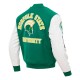 Norfolk State Spartans Varsity Green and White Jacket