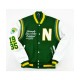 Norfolk State University Green Varsity Jacket