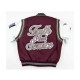 North Carolina Central University Motto 2.0 Purple and White Varsity Jacket