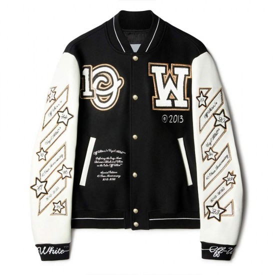 Off-White Classic Of 2013 Varsity Jacket