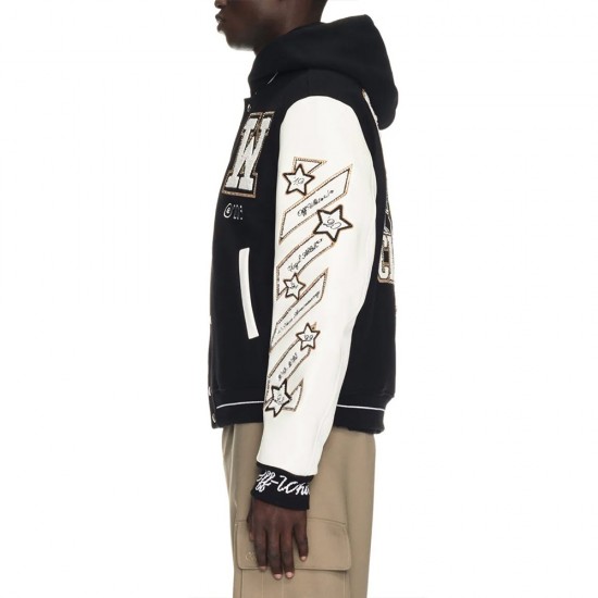 Off-White Classic Of 2013 Varsity Jacket