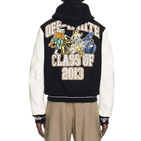 Off-White Classic Of 2013 Varsity Jacket