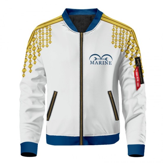 One Piece Anime Marine Bomber Jacket