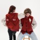 One Piece Red Varsity Jacket