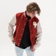 One Piece Red Varsity Jacket