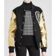 Opening Ceremony Beyonce Letterman Black and Golden Jacket