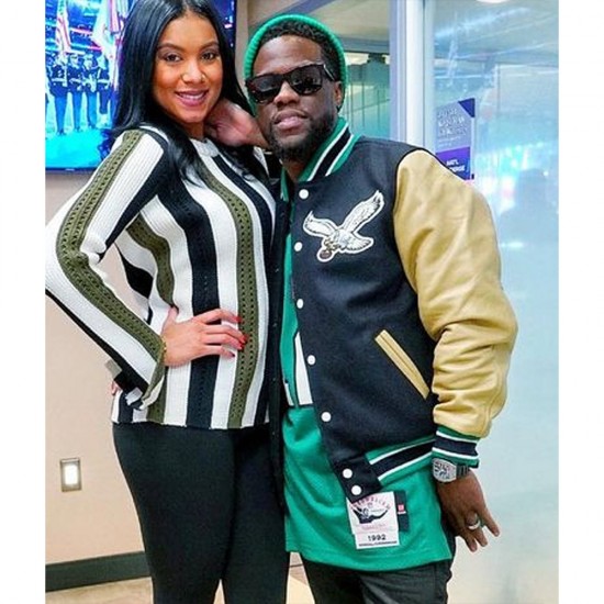 Philadelphia Eagles Kevin Hart Varsity Jacket