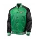 Philadelphia Eagles Lead Off Satin Varsity Jacket