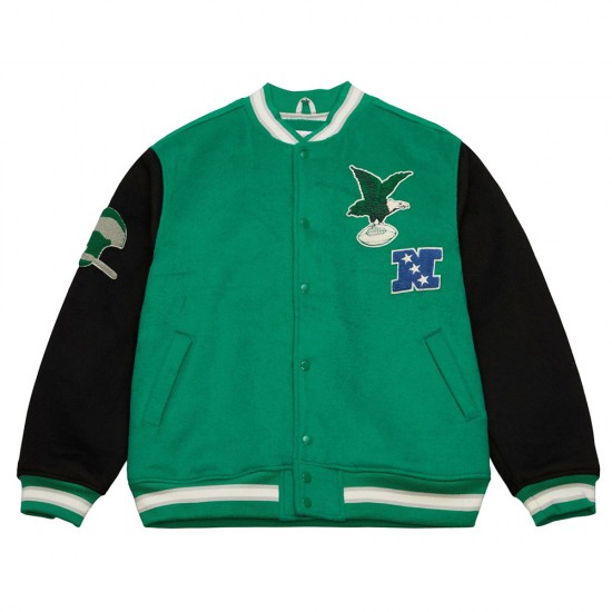 Philadelphia Eagles Team Legacy Varsity Jacket