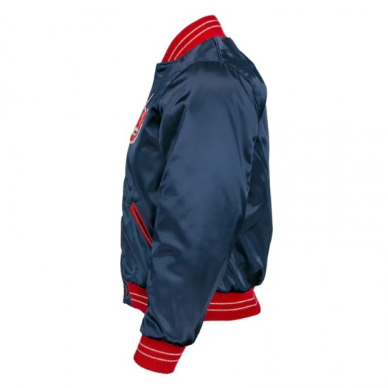 Philadelphia Phillies Blue Satin Jacket