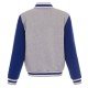 Philadelphia Phillies Gray and Royal Varsity Wool Jacket