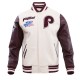 Philadelphia Phillies Retro Classic Rib Wool Varsity Jacket