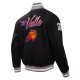 Phoenix Suns 2023/24 City Edition Black Varsity Jacket