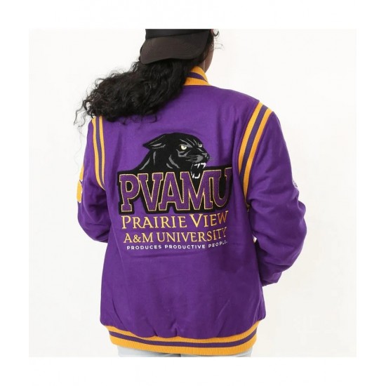 Prairie View A&M University Unisex Varsity Jacket