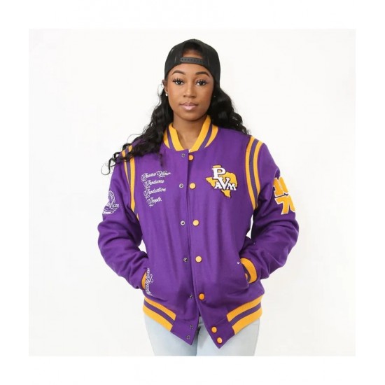 Prairie View A&M University Unisex Varsity Jacket