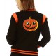 Pumpkin Queen Black Varsity Jacket