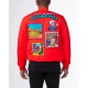 Red Mutant Bomber Jacket