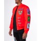 Red Mutant Bomber Jacket