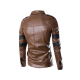 Resident Evil Real Leather Brown Jacket