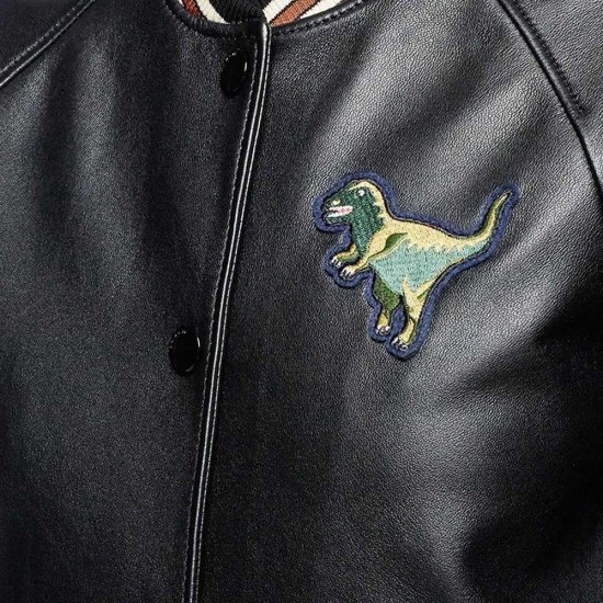 Rexy Varsity Leather Jacket