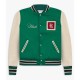 Rhude Green Varsity Jacket