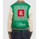 Rhude Green Varsity Jacket