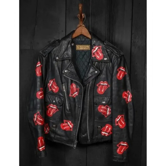 Rolling Stones Fraser Wilson Leather Jacket