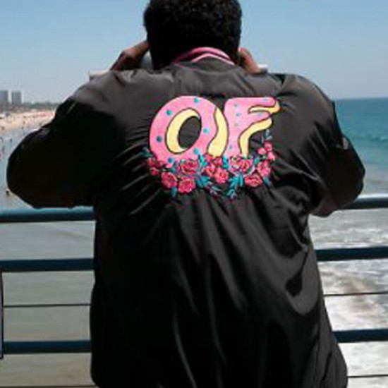 Roses Odd Future Black Jacket