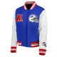 Royal/White Buffalo Bills Mash Up Varsity Jacket